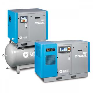 PASCAL - Belt Driven Screw type compressor - Oil Lubricated